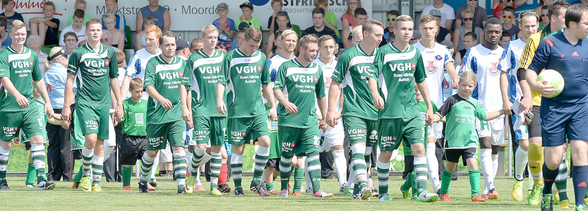 VfB Oldenburg war in Moordorf zu Gast - Bild 1