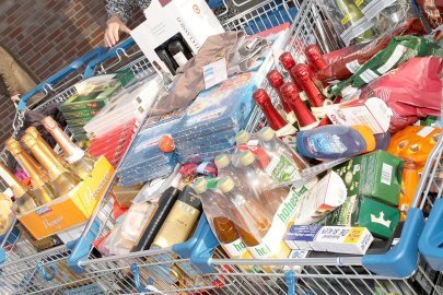 In drei Minuten waren die Einkaufswagen voll - Bild 2