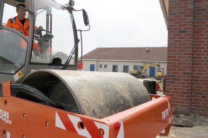Bauarbeiten am Lidl-Markt in Bunde haben begonnen - Bild 4