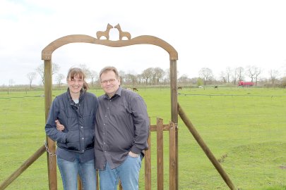 Andentiere auf ostfriesischen Weiden - Bild 3