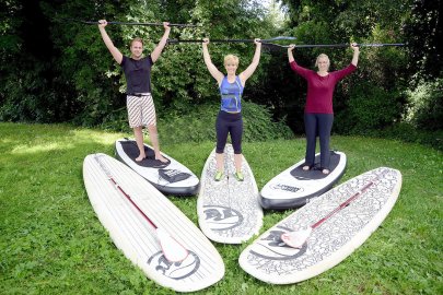 Stand-Up-Paddling in Emden - Bild 2