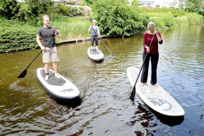 Stand-Up-Paddling in Emden - Bild 3