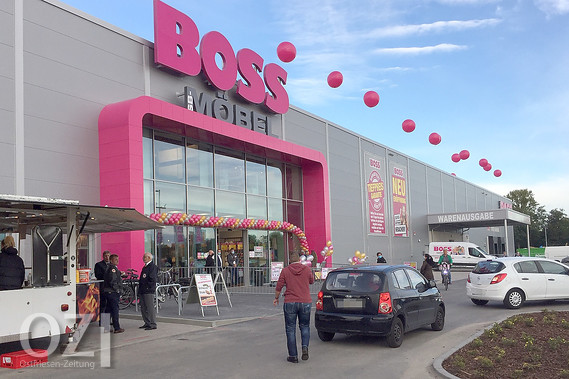 Möbel Boss heute mit „guter Resonanz“ Ostfriesen