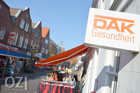 DAK-Kunden müssen nach Aurich gehen - Ostfriesen-Zeitung