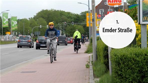 Radfahren in Aurich - Hier muss man aufpassen