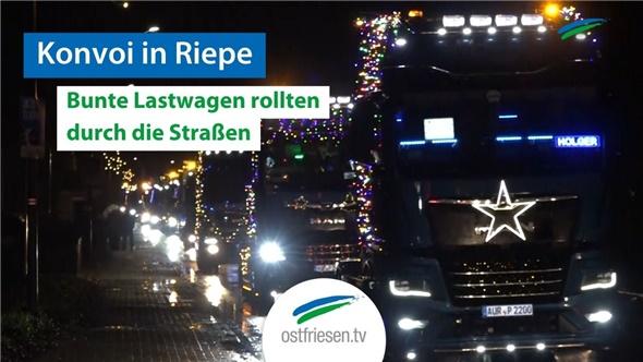 So bunt war der LKW-Konvoi durch Riepe 2023