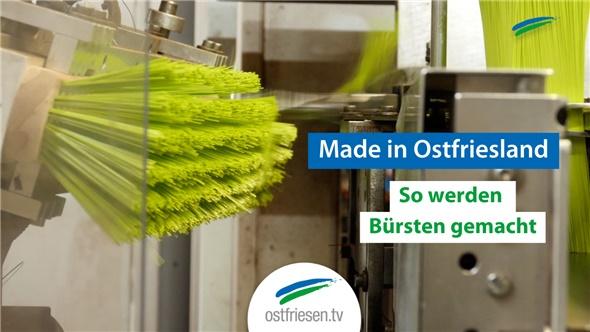 So werden Bürsten in der Auricher Fabrik hergestellt
