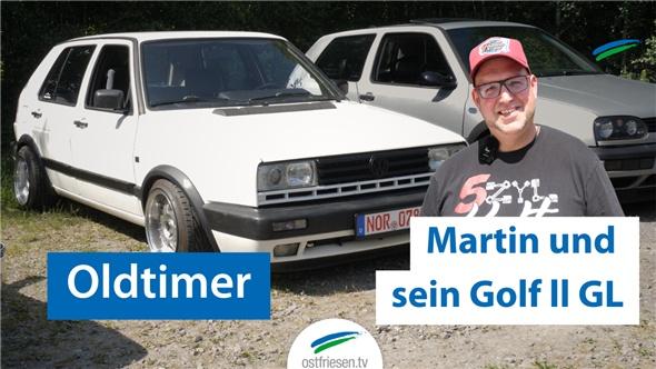 Oldtimer in Ostfriesland | Martin und sein Golf ll GL