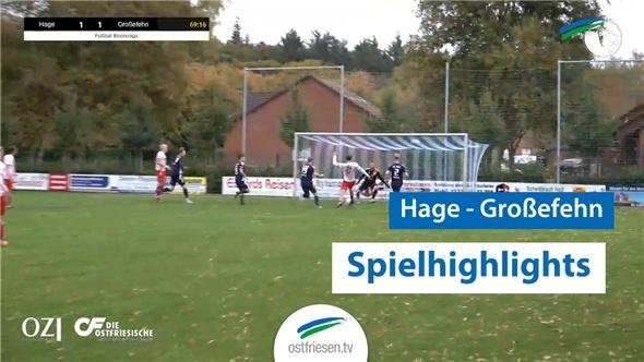 Fußball-Highlights | Spiel Hage - Großefehn
