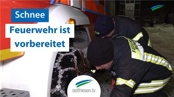 Schneechaos in Ostfriesland? Feuerwehr bereitet sich vor