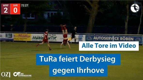 TuRa feiert Derbysieg gegen Ihrhove | Alle Tore im Video