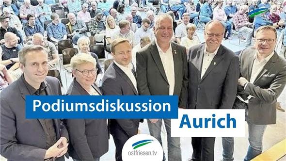 Kommunalwahlen 2026 | Diskussion zur Auricher Landratswahl