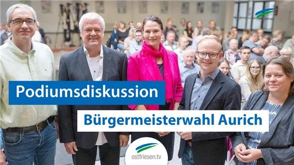 Kommunalwahlen 2026 | Diskussion zur Auricher Bürgermeisterwahl