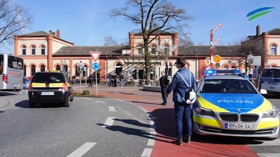 Bombendrohung legte Bahnhof in Leer lahm