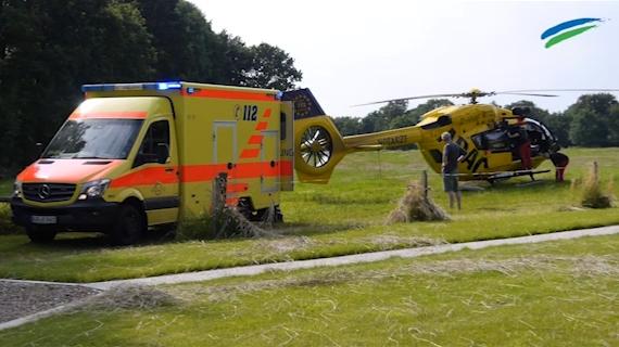 Großefehn: 14-Jährige bei Treckerunfall schwer verletzt