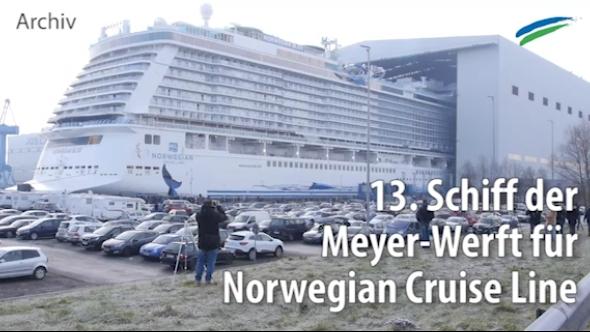 Das ist die "Norwegian Bliss"