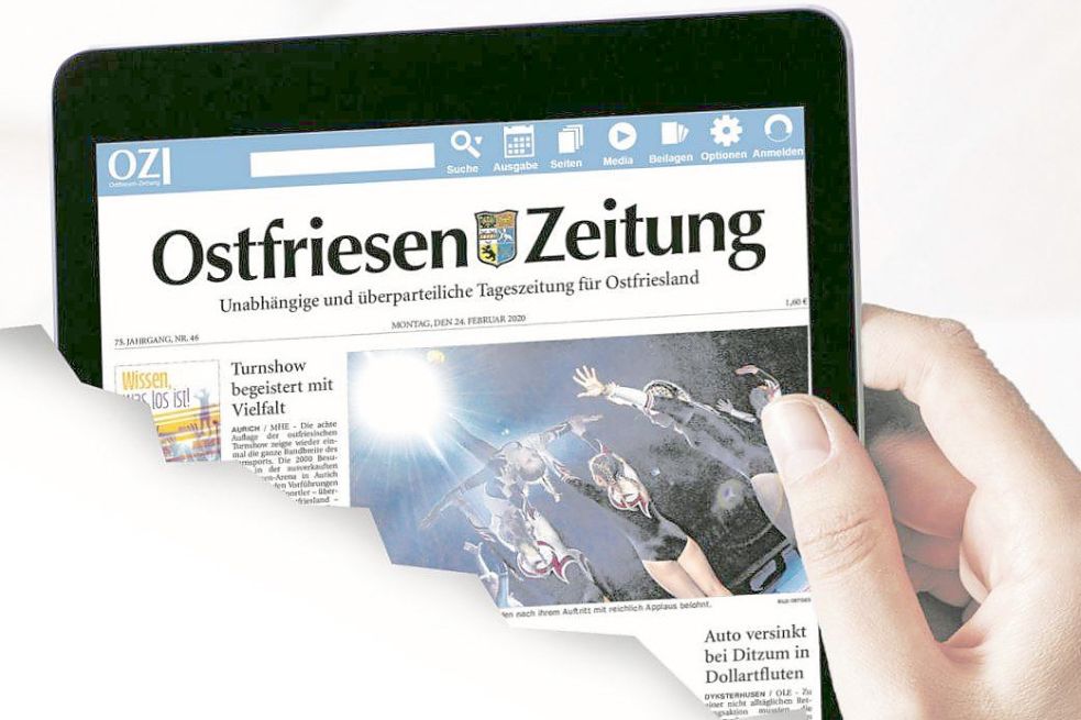 Seit Januar gibt eine komplett neue Ostfriesen-Zeitung.