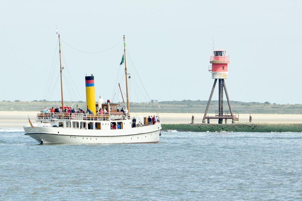 Nach mehr als 60 Jahren lief die „Prinz Heinrich“ 2019 zum ersten Mal wieder in die Fischerbalje auf Borkum ein. Bild: Wilke Specht