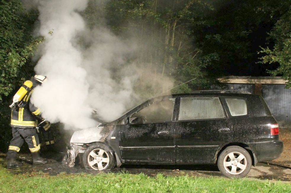 Die Feuerwehr konnte den Brand schnell unter Kontrolle bringen. Bild: Feuerwehr