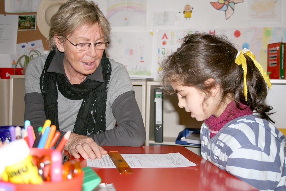 2009 gingen die Spenden an das Projekt „Lesenester“ im Landkreis Aurich.