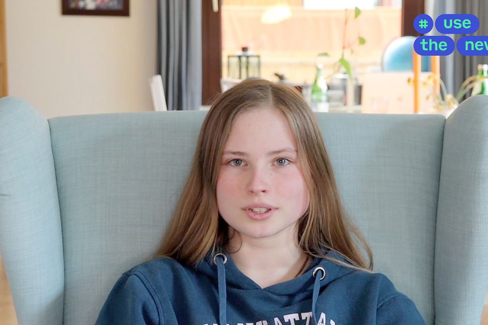 Ida Thomsen (17) war eine der Teilnehmerinnen beim Projekt „Lass mal reden“.