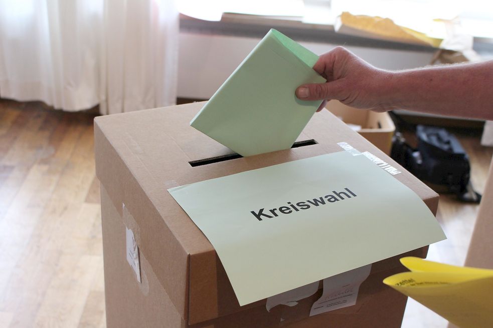 Bei der Kommunalwahl am 12. September wird auch ein neuer Kreistag für Wittmund gewählt. Bild: Oltmanns/Archiv