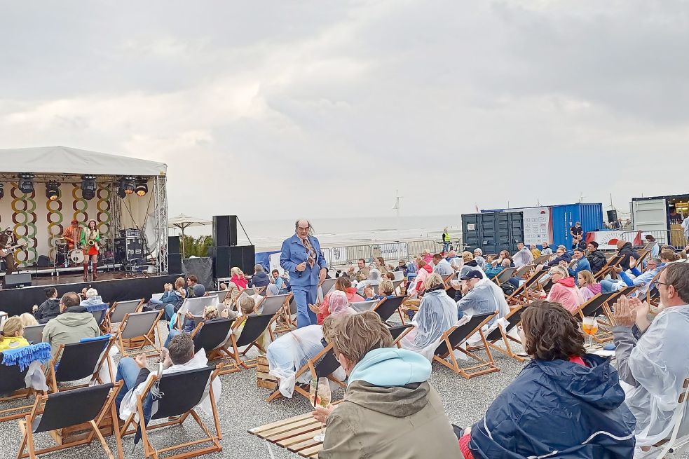 Guildo Horn nahm ein Bad in der Menge – trotz Gegenwind und Regen. Foto: Eden