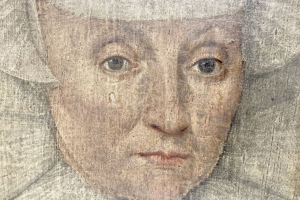 Das Porträt der Häuptlingstochter Tecla van Diepholt wurde beim Aufräumen eines Dachbodens entdeckt. Foto: Landesmuseum