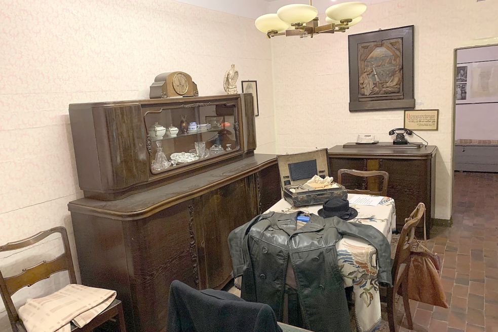 Im Innern des Bunkers sind tausende Objekte aus Emder Familien aus der Kriegszeit ausgestellt. Foto: Bunkermuseum