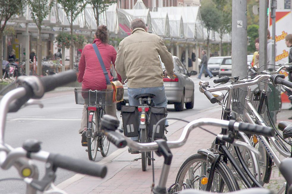 Radfahrerinnen und Radfahrer sollen in der Neutorstraße künftig mehr Raum bekommen. Foto: Archiv