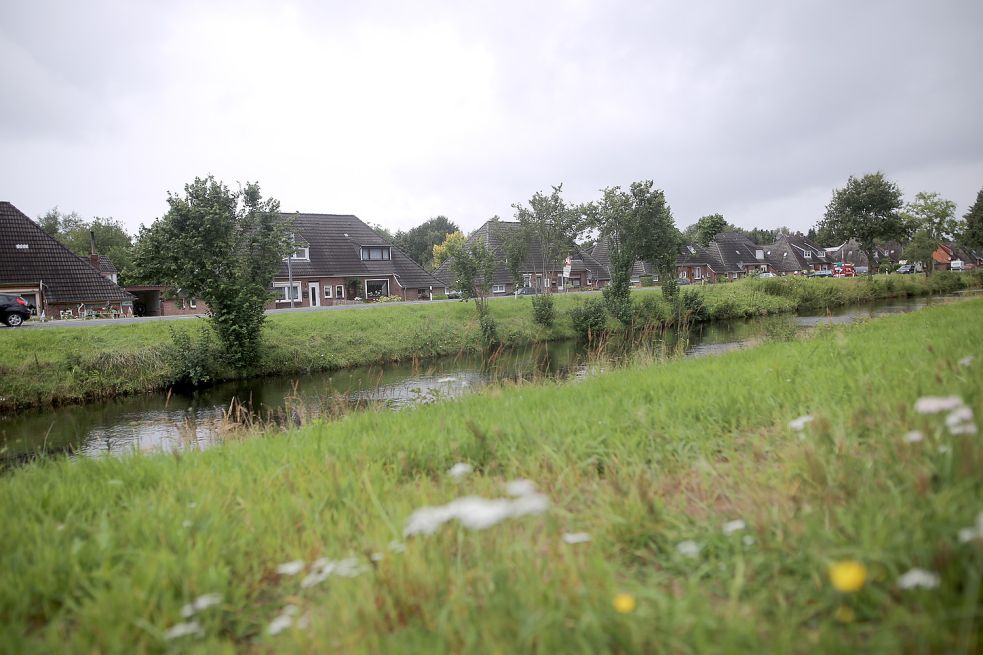 Der Kanal in Rammsfehn. Bild: Cordsen