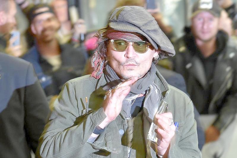 Johnny Depp beim Internationalen Karlsbader Filmfestival. Foto: Kube Slavomír/CTK/dpa