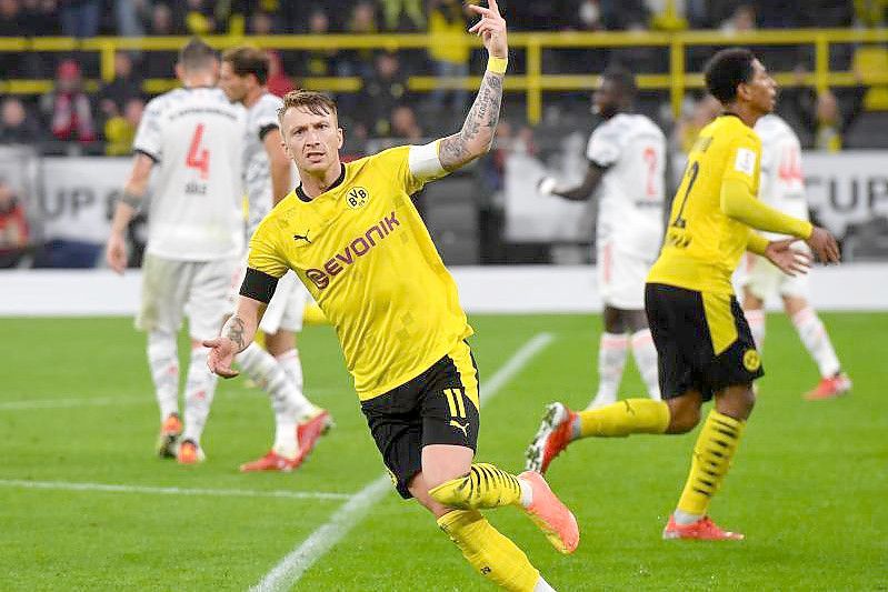 BVB-Kapitän Marco Reus wird in die Nationalmannschaft zurückkehren. Foto: Bernd Thissen/dpa