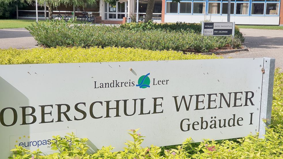 Ab diesem Donnerstag werden in Weener alle Oberschüler an der Wiesenstraße unterrichtet. Der Standort an der Floorenstraße wird aufgegeben. Foto: Gettkowski
