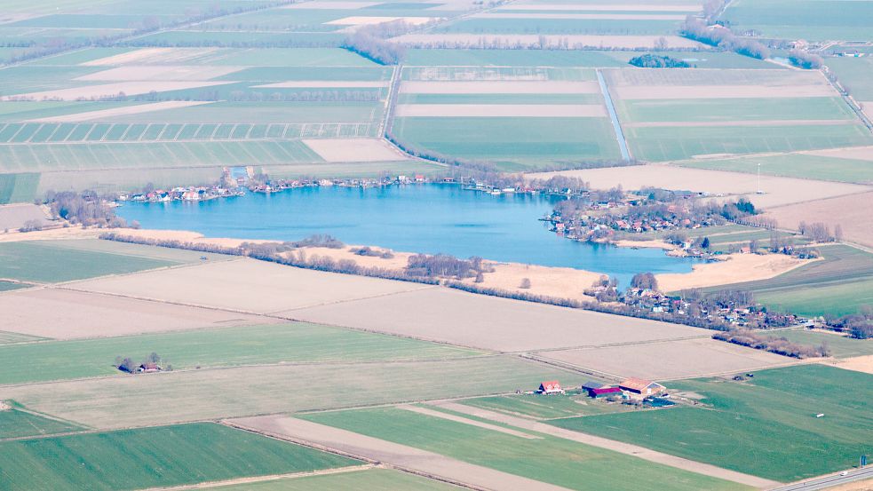Das Uphuser Meer in Emden wird hauptsächlich von Anliegern sowie einem Wassersport-Verein genutzt. Foto: Archiv/T. Bruns