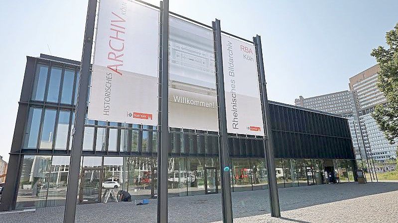 Das neue Historische Archiv in Köln. Foto: Oliver Berg/dpa