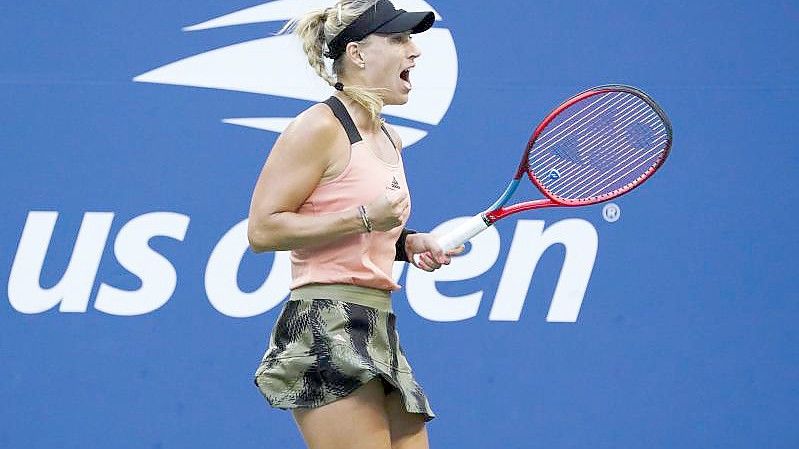 Beeindruckte mit Weltklasse-Tennis in New York: Angelique Kerber. Foto: Elise Amendola/AP/dpa