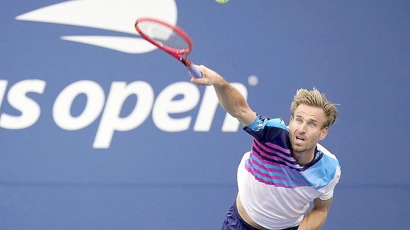 Bei den US Open ausgeschieden: Peter Gojowczyk. Foto: Frank Franklin Ii/AP/dpa