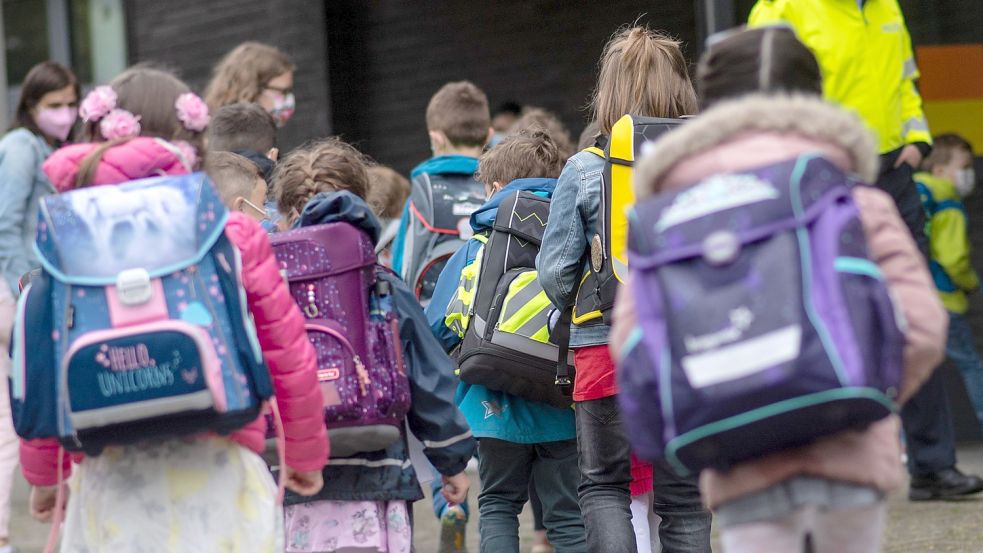 Auf dem Weg: Der Rechtsanspruch auf Ganztagsbetreuung kommt. Foto: Thissen/dpa