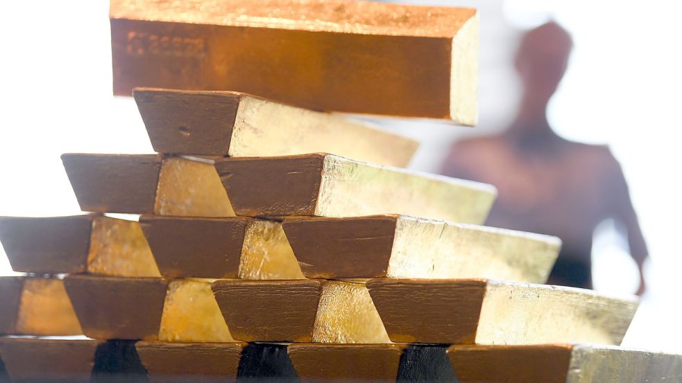 Goldbarren: Schon immer nutzen Menschen das Edelmetall für den Vermögensaufbau. Foto: Arne Dedert