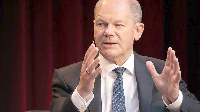 „Ein Prozess, der einen Übergang benötigt“: Bundesfinanzminister Olaf Scholz. Foto: Bernd Weißbrod/dpa