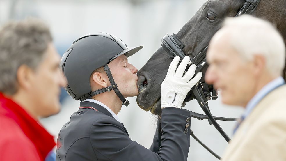 Raphael Netz holt erstes U 25-Einzelgold bei der EM in Hagen. Foto: Stefan Lafrentz/imago-images