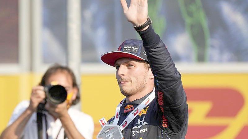 Max Verstappen geht in Monza von der Pole ins Rennen. Foto: Luca Bruno/AP/dpa