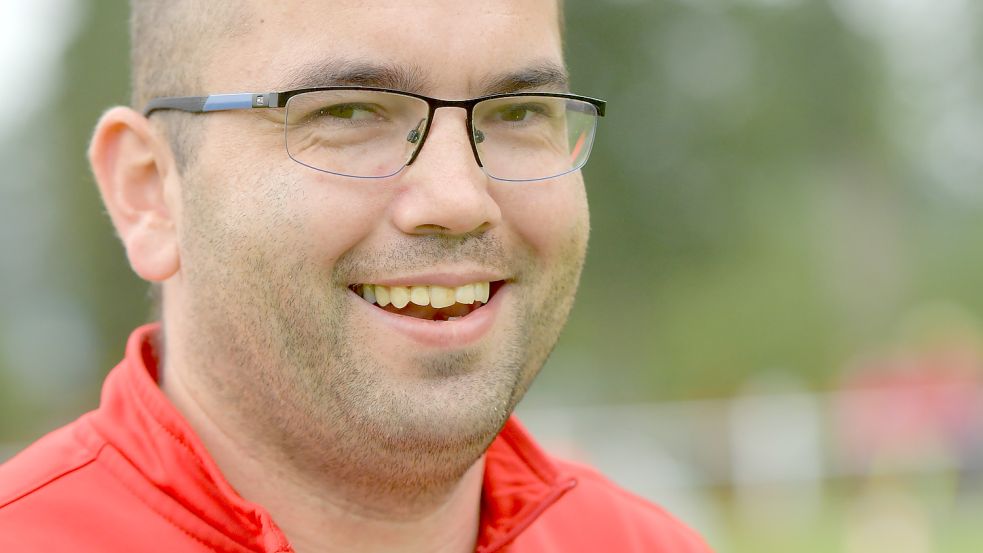 Andre Penning vom SV Nortmoor gehörte zu den Organisatoren.