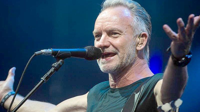 Sting hat sich beim Reeperbahn-Festival angesagt. Foto: Christophe Gateau/dpa