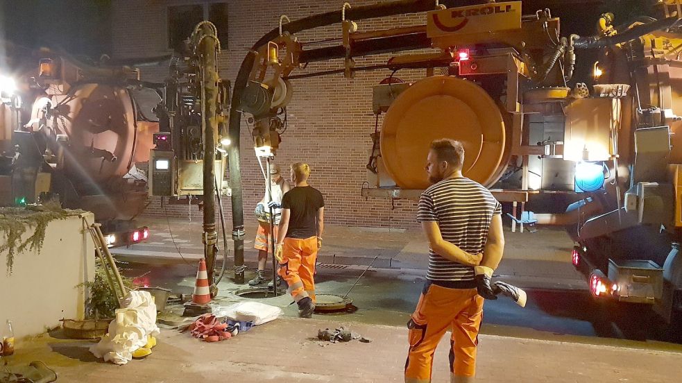 Die Instandsetzung der Kanalisation ist eine Aufgabe der Stadtentwässerung. Foto: Archiv/OZ