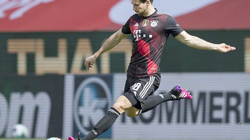 Der FC Bayern München hat den Vertrag mit Leon Goretzka verlängert. Foto: Tom Weller/dpa