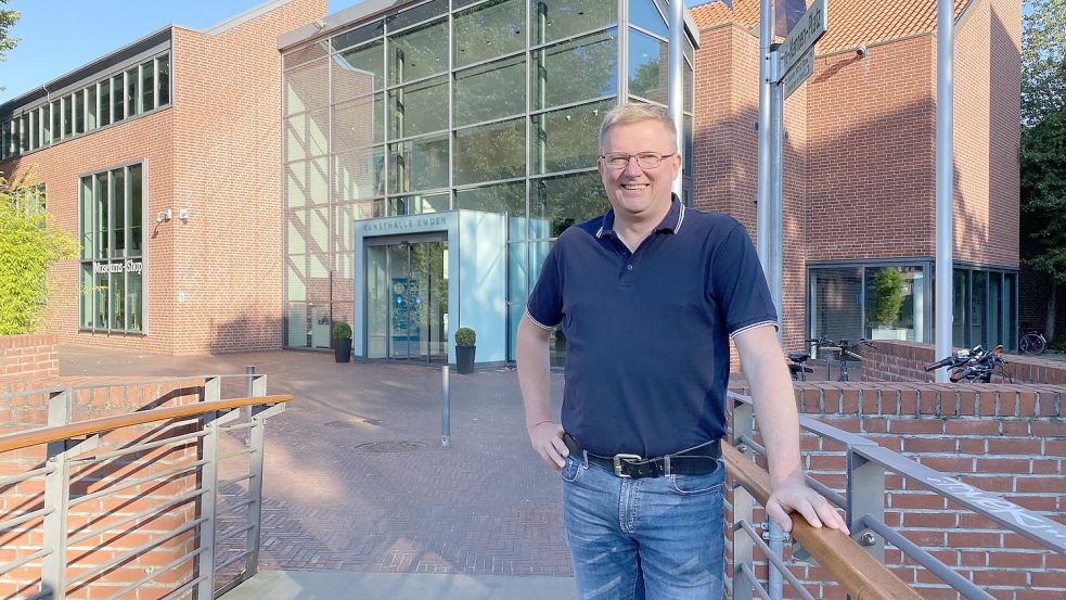 Friedrich-Bernd Albers ist gebürtiger Emder. In der Hafenstadt fühlt sich der 52-Jährige am wohlsten. Foto: Tomé