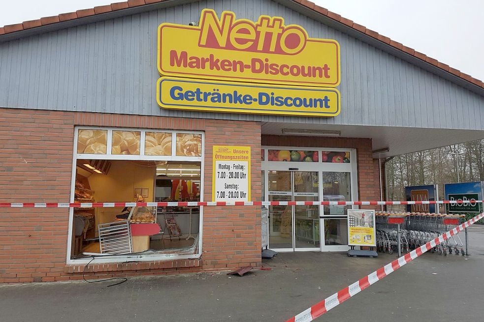 Der Netto-Markt an der Seilerstraße ist für den restlichen Tag geschlossen worden.