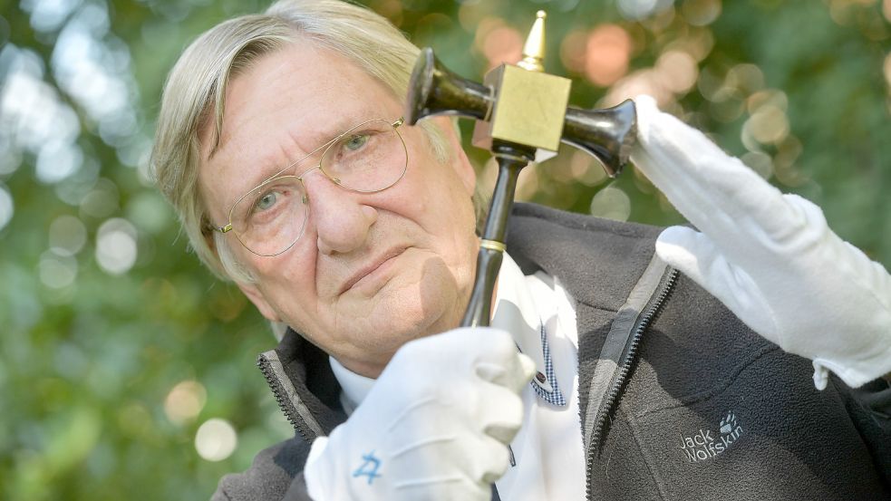 Günter Meckfessel wird am Samstag neuer Logenmeister der Johannis-Loge „Frisia zum Upstalsboom“ zu Aurich. Foto: Ortgies